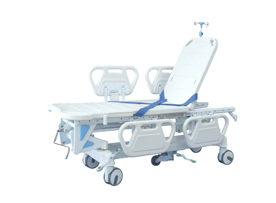YGZY06B Manual Pesakit Stretcher (empat jenis pagar kecil)